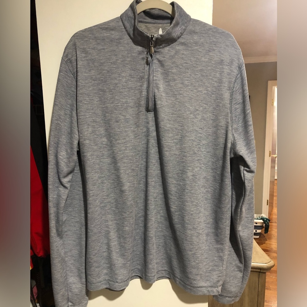 Johnnie O Mens Quarter Zip Sweater